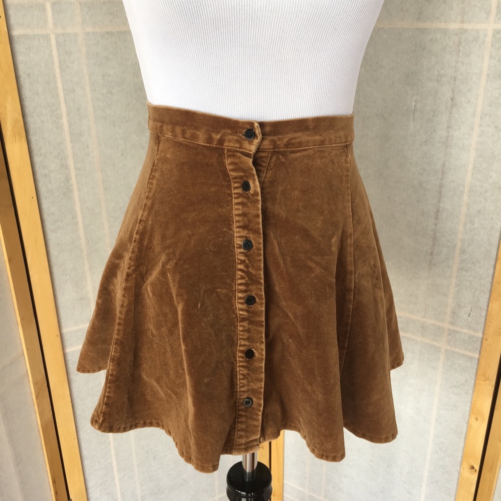 Rare Corduroy Brandy Melville Skirt